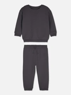 Textured Sweatshirt And Joggers Set|Primark Hot