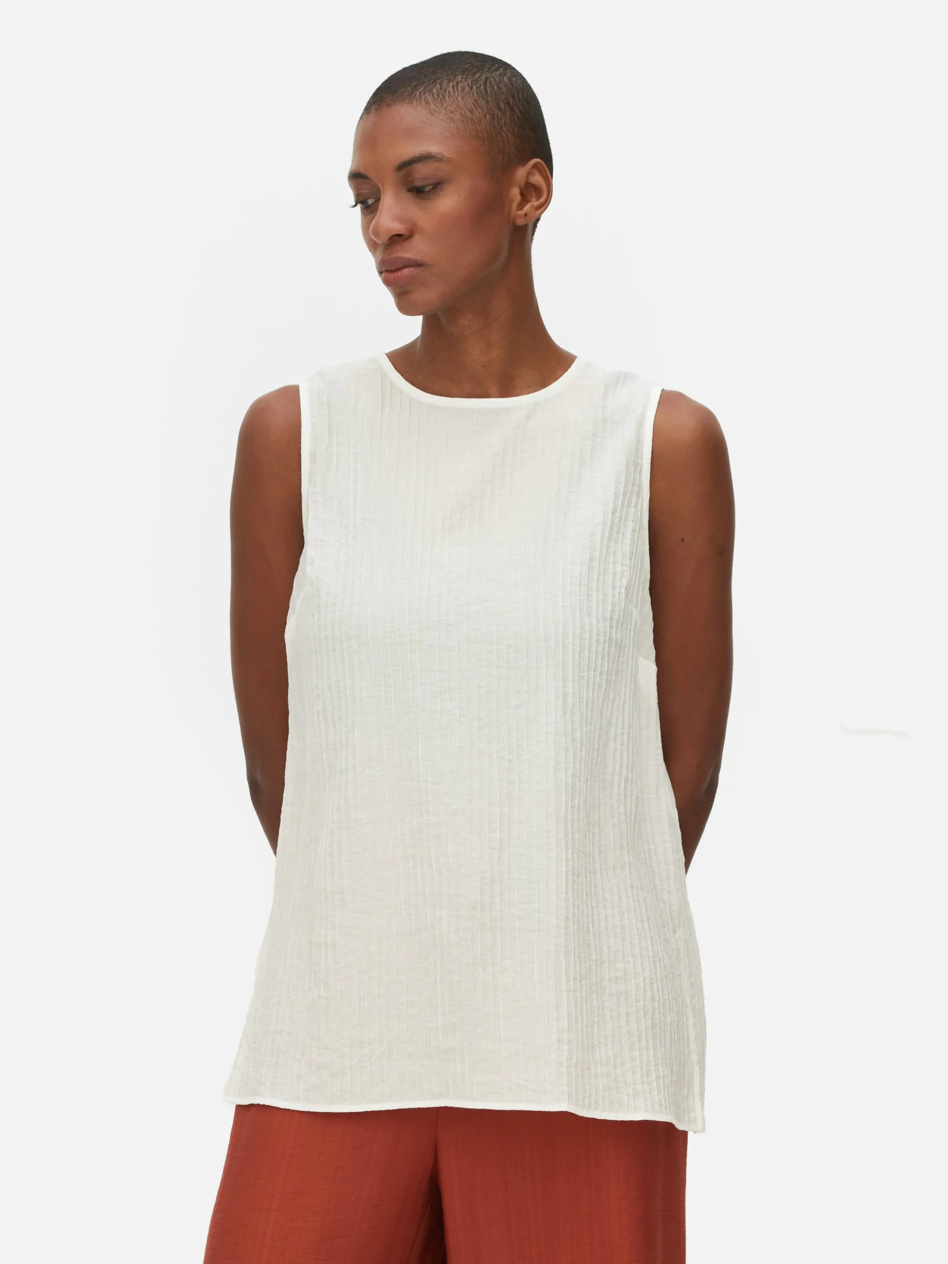 Textured Tank|Primark Outlet