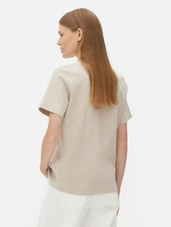 The Edit Crew Neck T-Shirt|Primark Sale