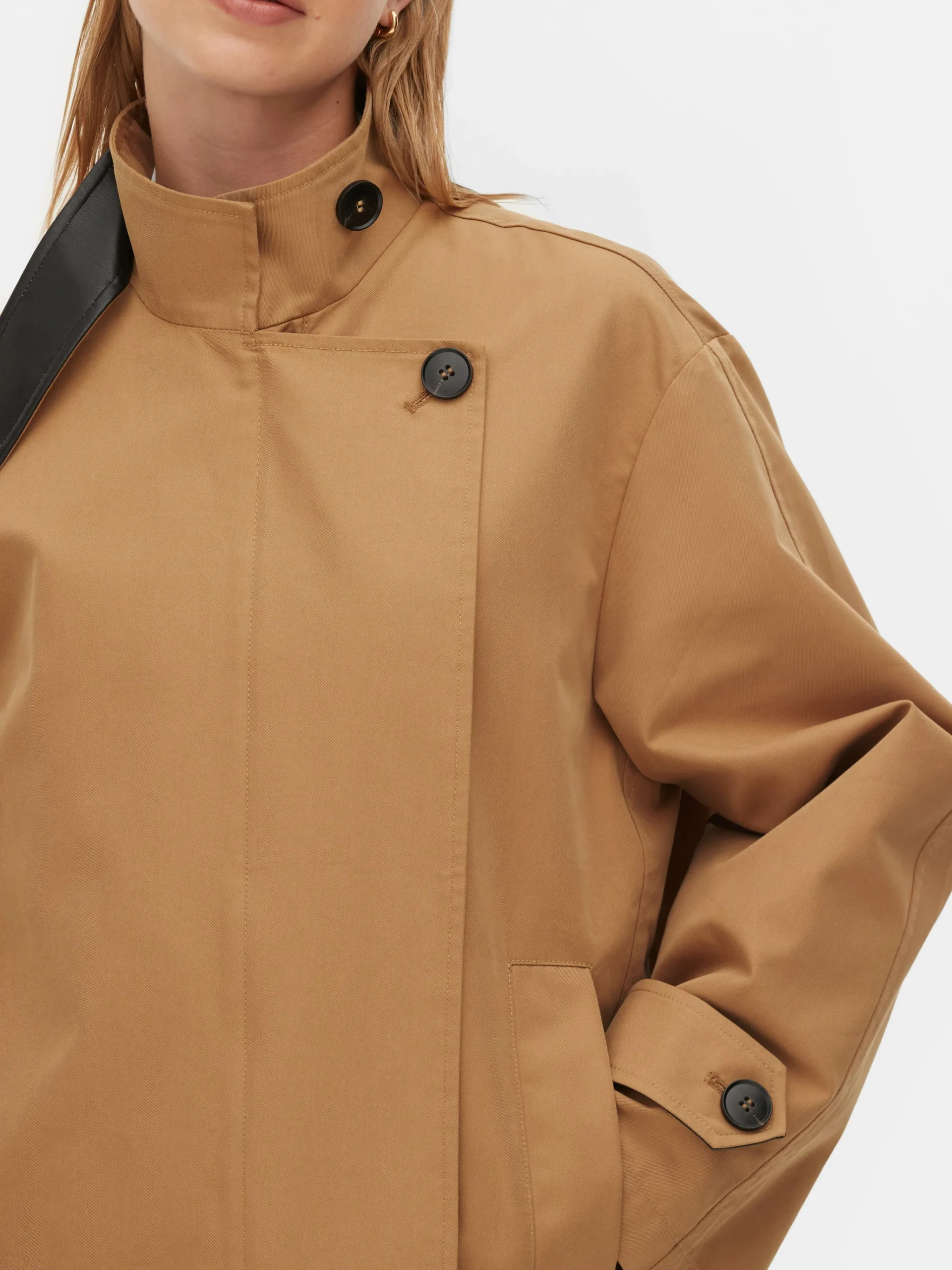 The Edit Cropped Trench|Primark Online