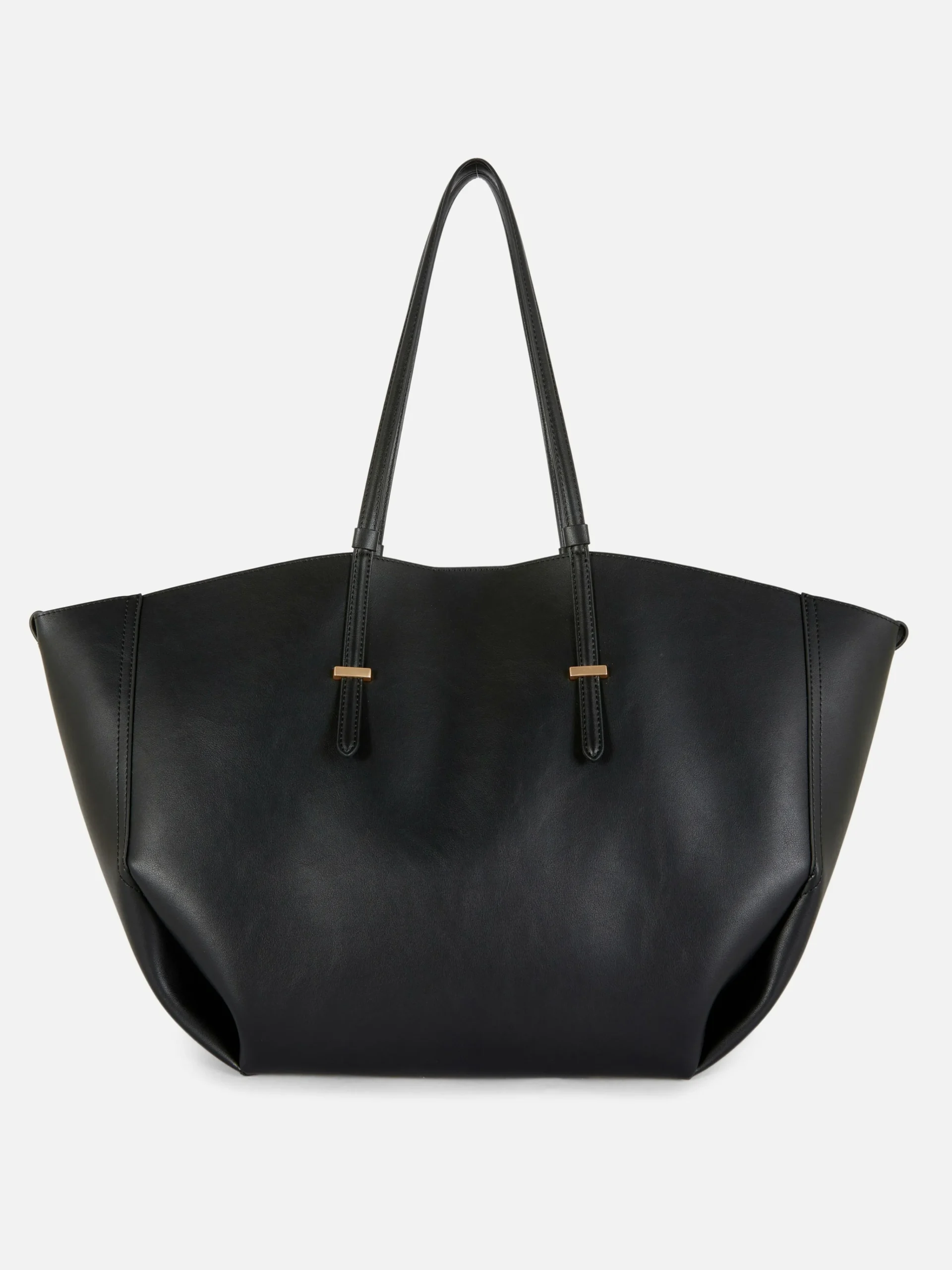 The Edit Faux Leather Large Shopper|Primark Online