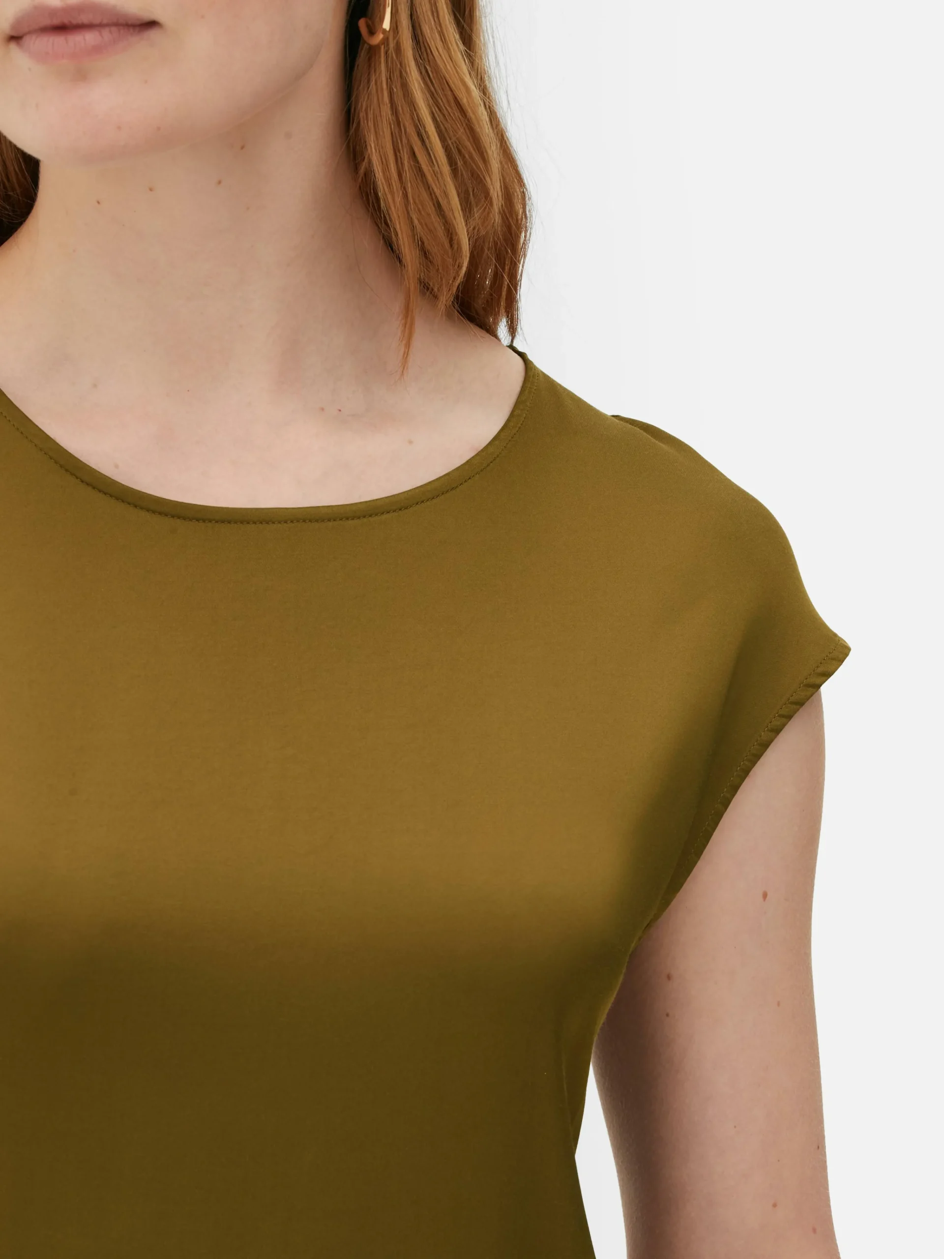 The Edit Satin Midi Dress|Primark Outlet
