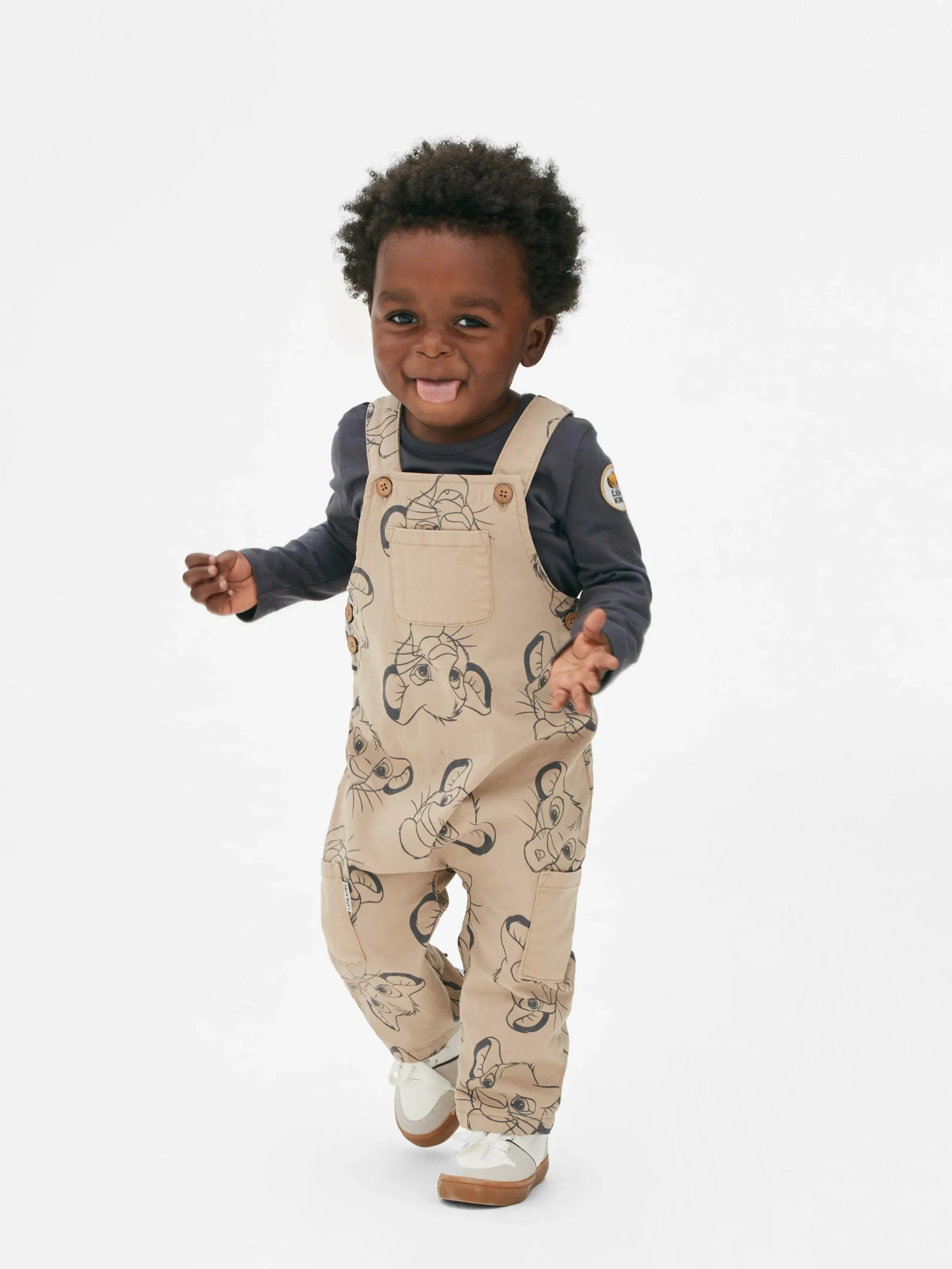 The Lion King 30th Anniversary Tee And Overalls Set|Primark New