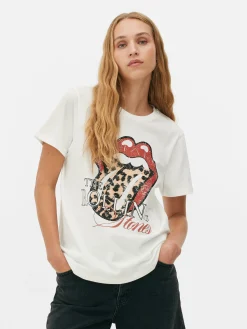The Rolling Stones Leopard T-Shirt|Primark New