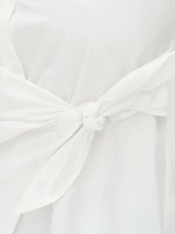 Tie Front Cap Sleeve Shirt|Primark Sale