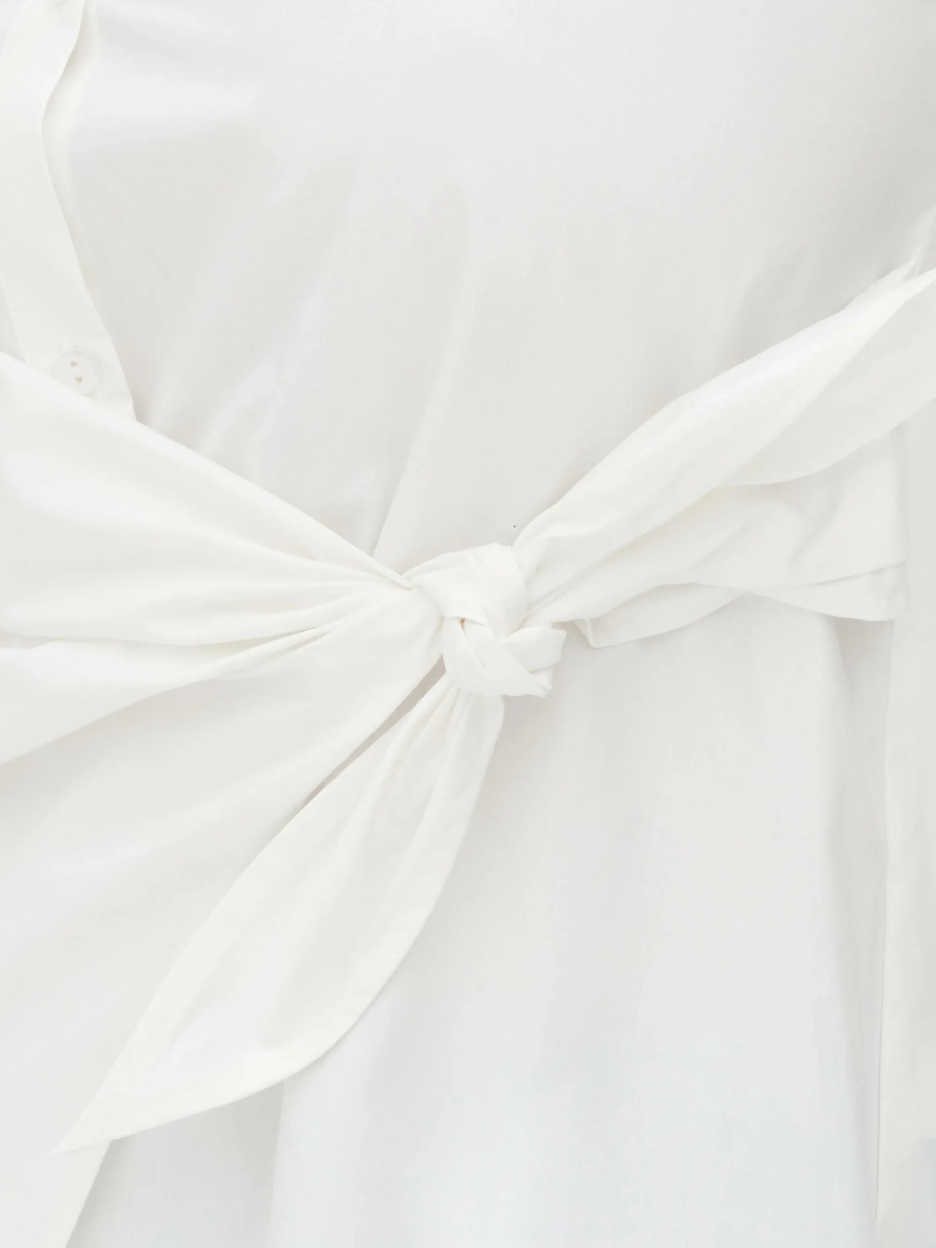 Tie Front Cap Sleeve Shirt|Primark Sale