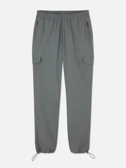 Toggle Cuff Cargo Pants|Primark Clearance