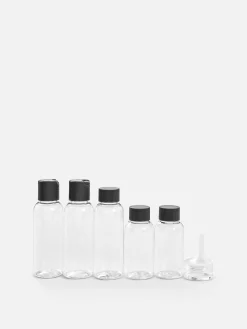 Travel Bottle & Label Set|Primark Online