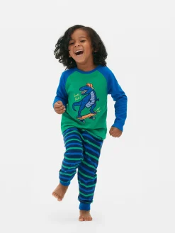T-Rex T-Shirt And Bottoms Pyjamas|Primark Discount