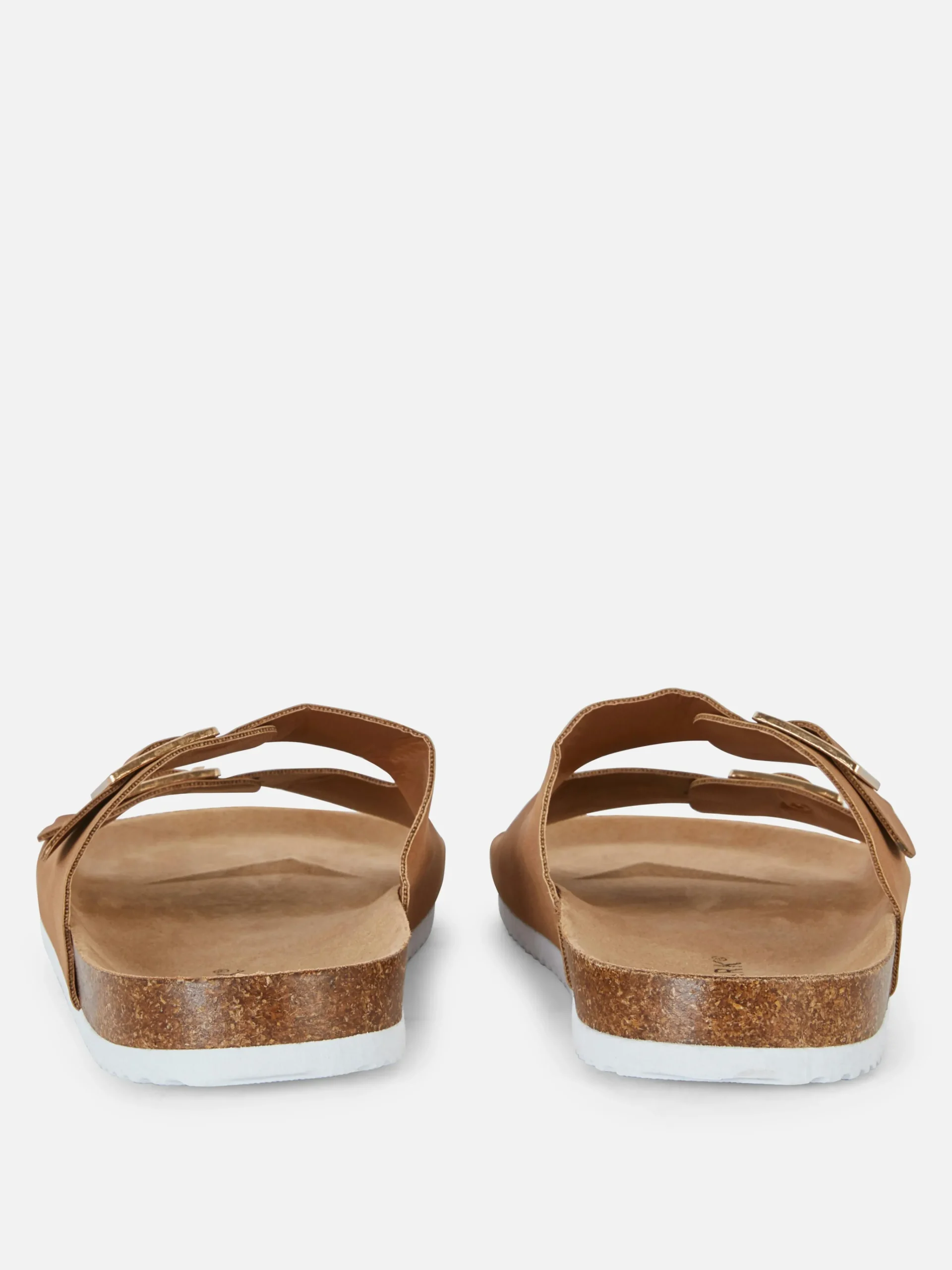 Two Strap Buckle Sandals|Primark