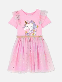 Unicorn Glitter Tutu Dress|Primark Outlet