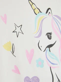 Unicorn Graphic T-Shirt|Primark