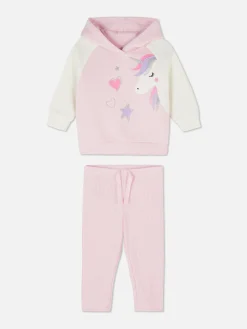 Unicorn Hoodie And Leggings Set|Primark Hot