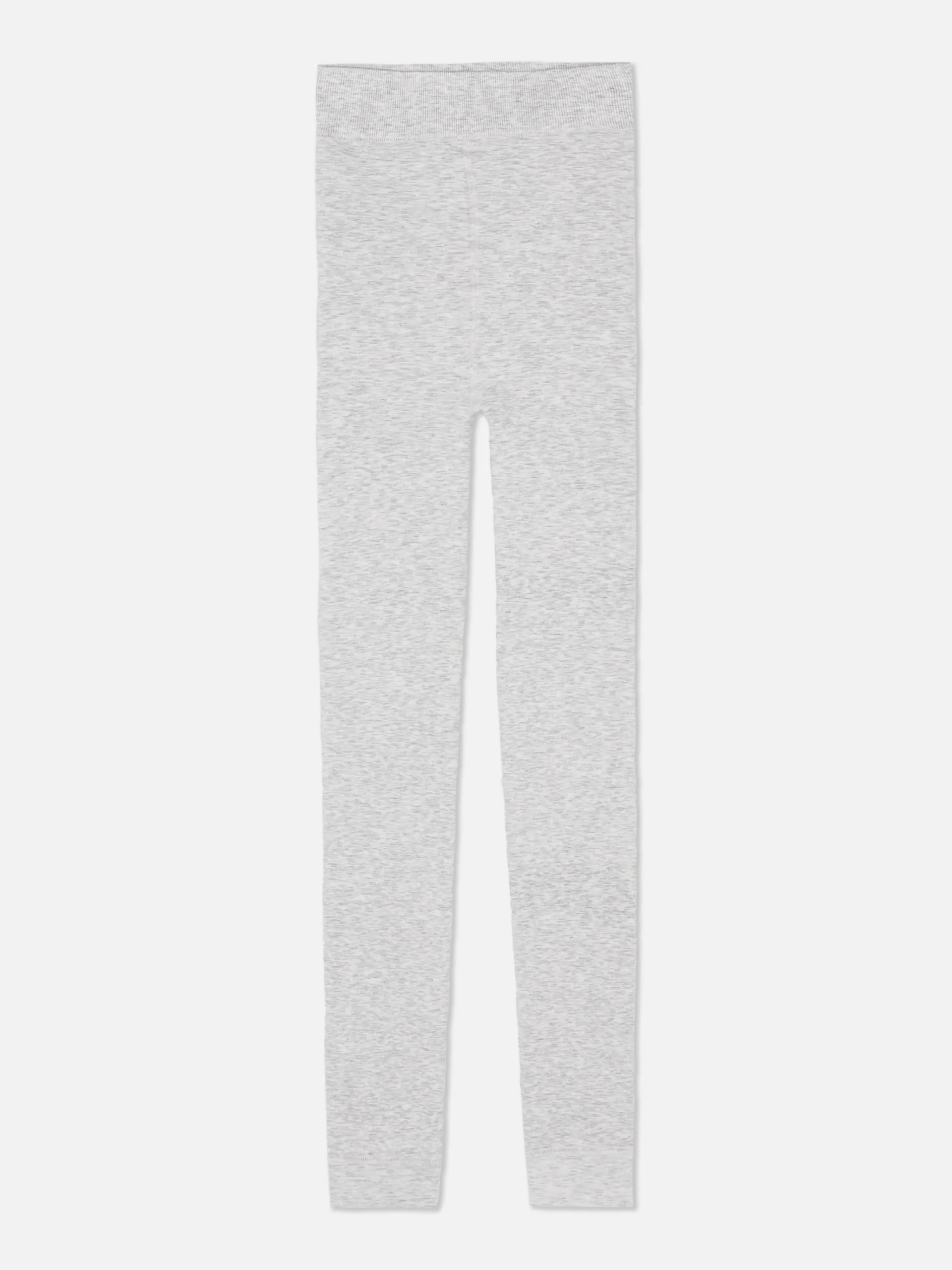 Velvet Plush Lined Heather Leggings|Primark Sale