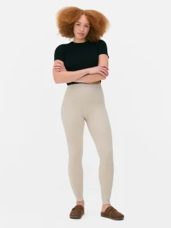 Velvet Plush Lined Leggings|Primark Clearance
