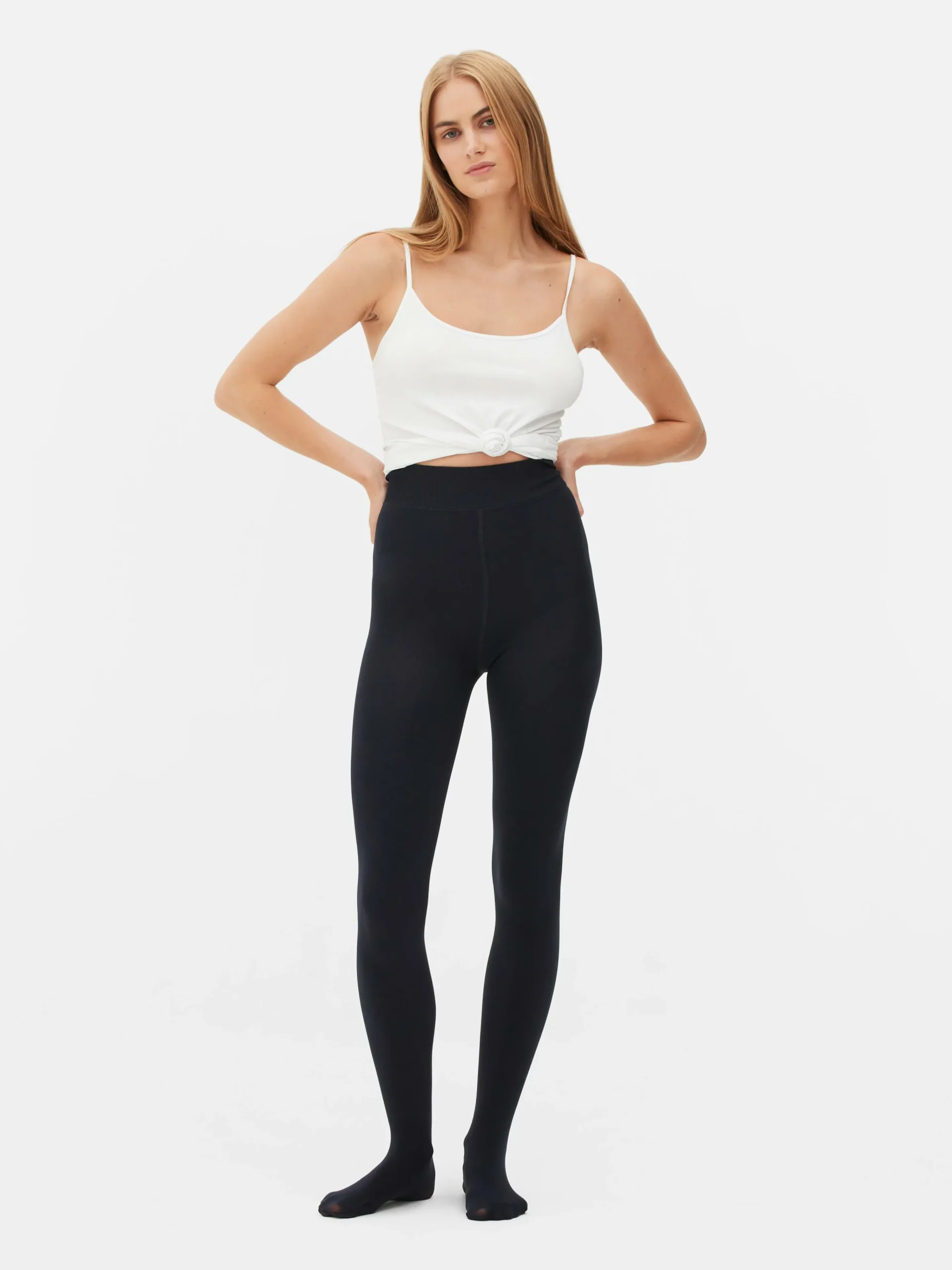 Velvet Plush Tights|Primark New