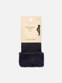 Velvet Plush Tights|Primark New