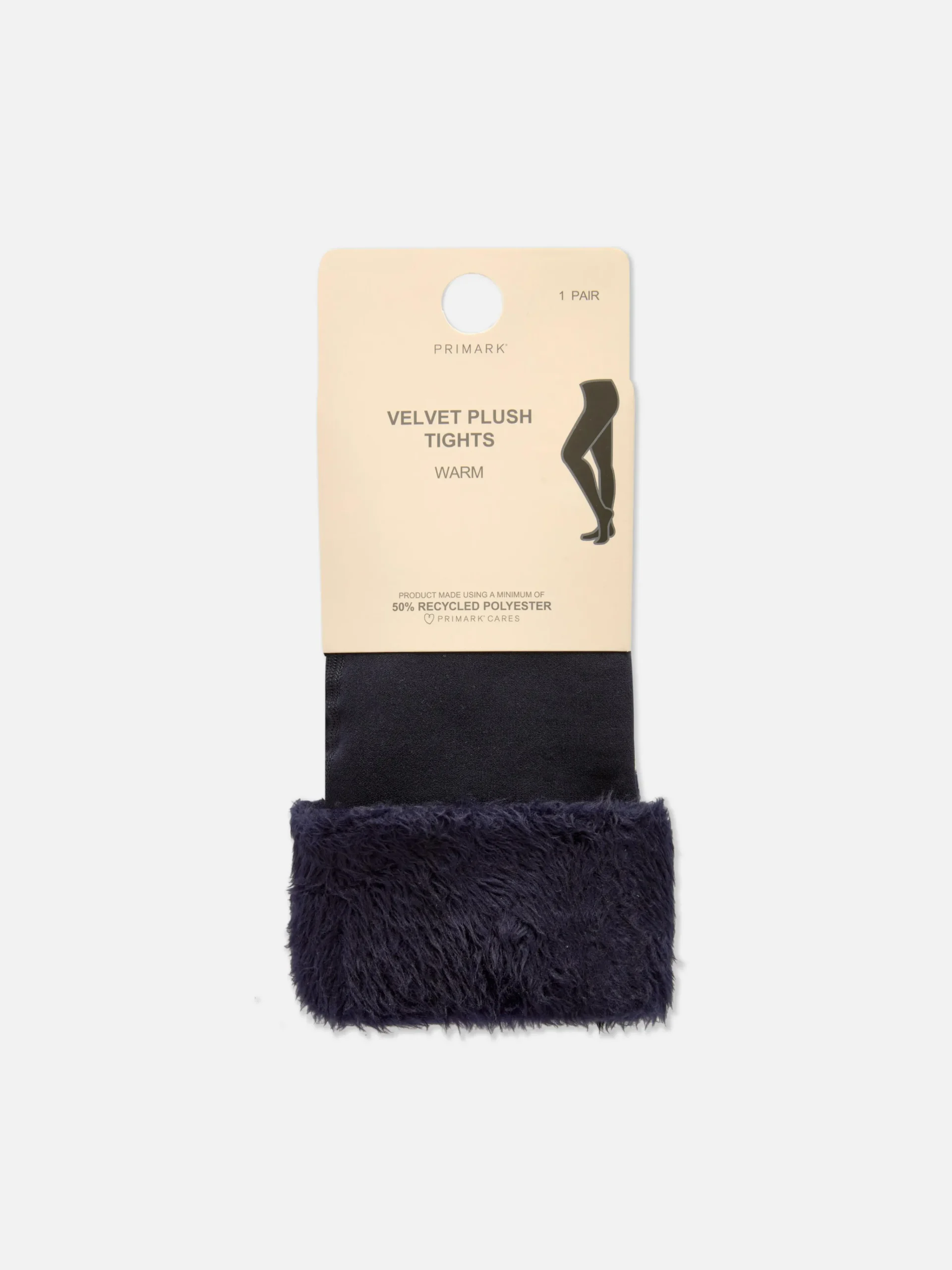 Velvet Plush Tights|Primark New