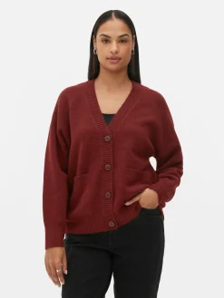 V-Neck Boyfriend Cardigan|Primark New