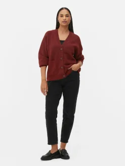 V-Neck Boyfriend Cardigan|Primark New