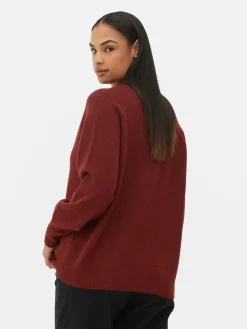 V-Neck Boyfriend Cardigan|Primark New