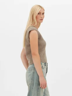 V-Neck Knit Tank|Primark Clearance