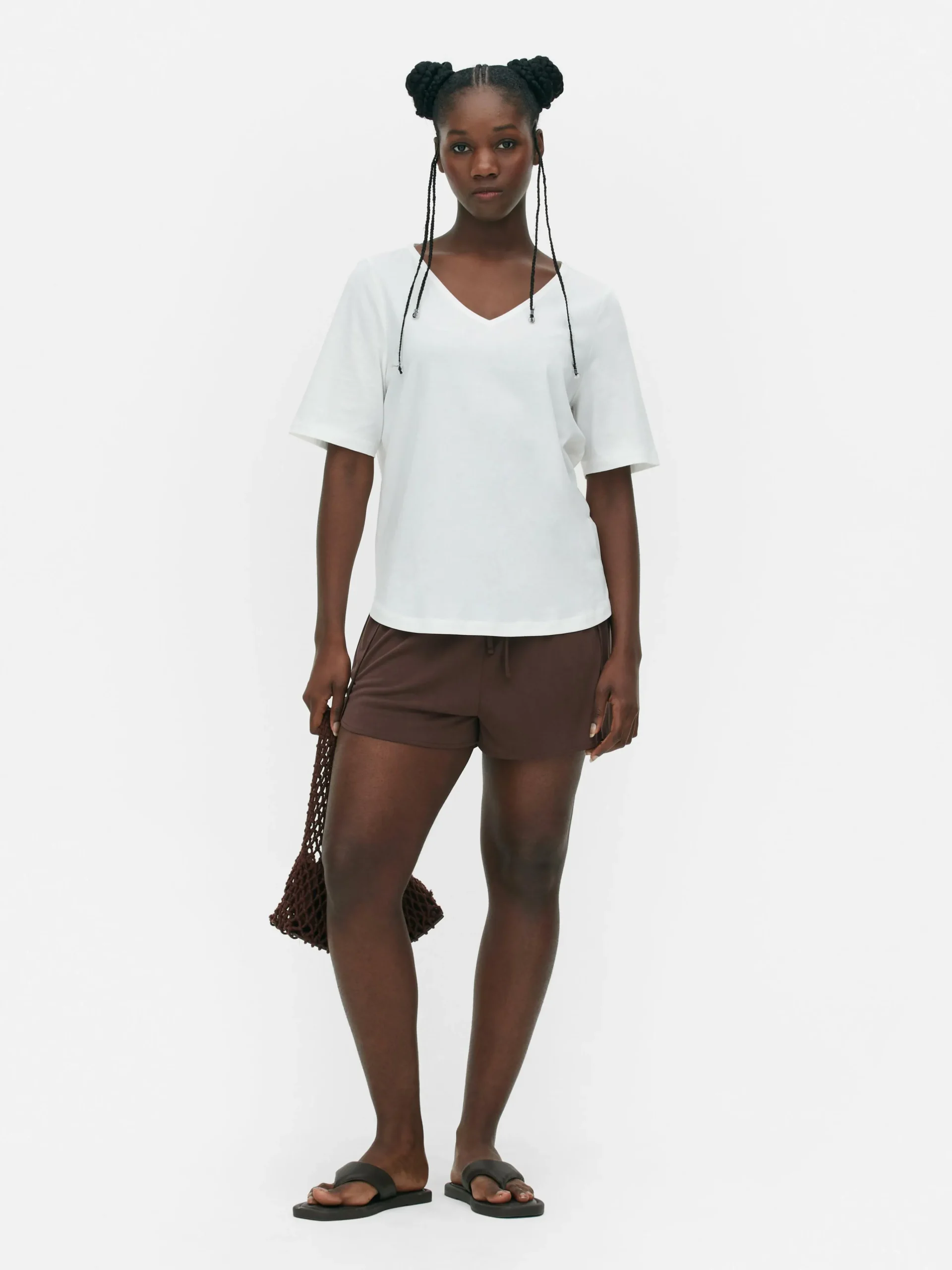 V-Neck Short Sleeve T-Shirt|Primark Online