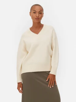 V-neck Sweater|Primark Hot