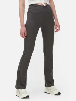 V-Waist Flared Yoga Leggings|Primark Sale