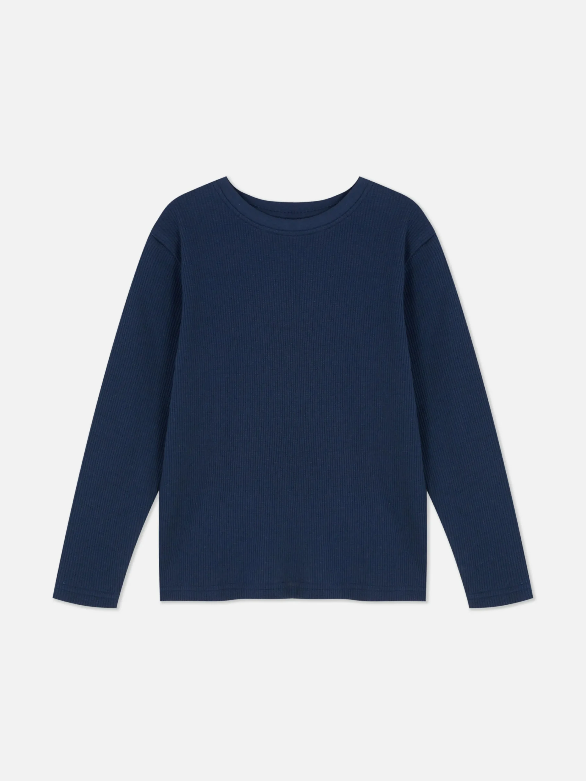 Waffle Long Sleeve T-Shirt|Primark Discount