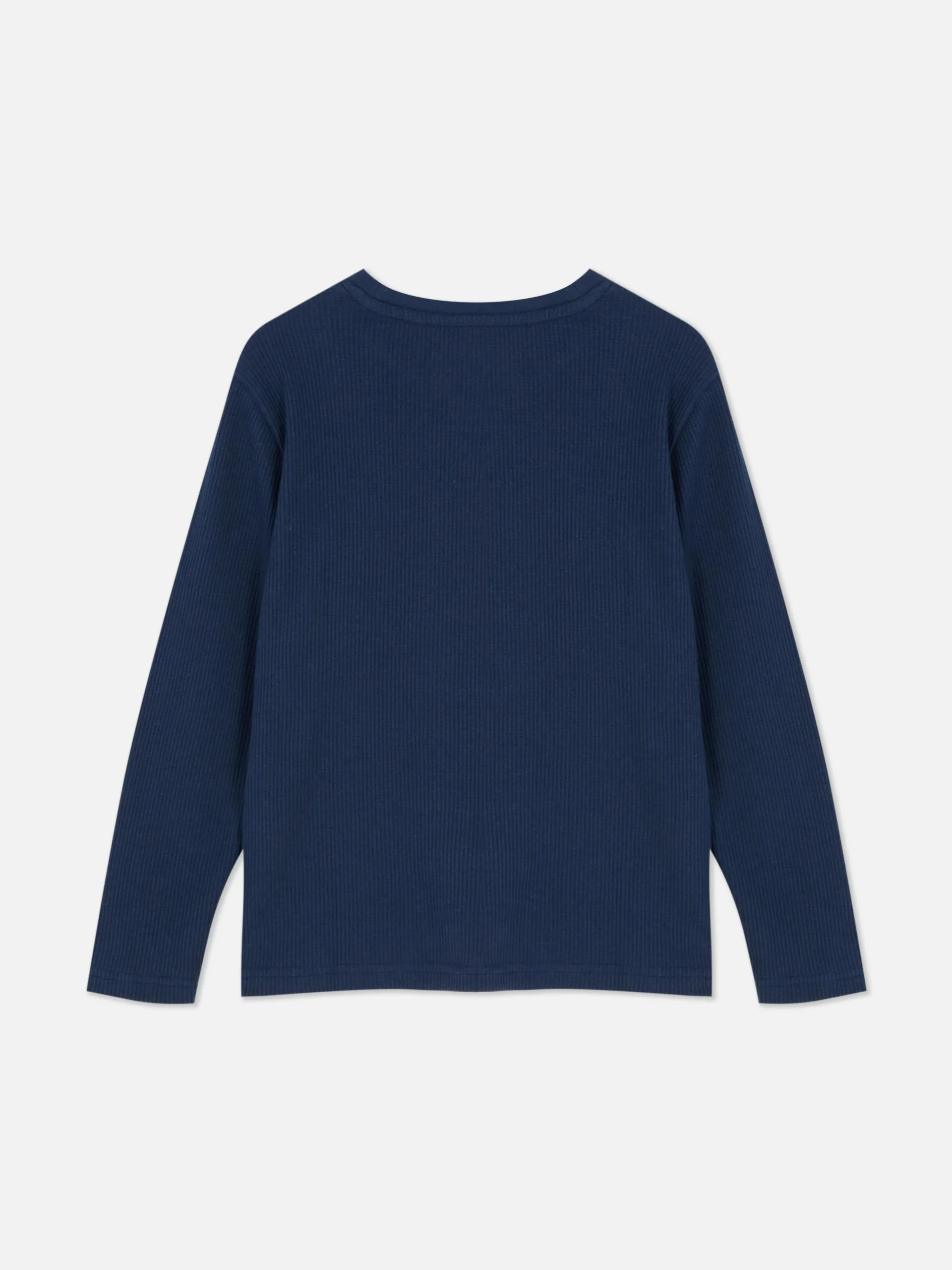 Waffle Long Sleeve T-Shirt|Primark Discount
