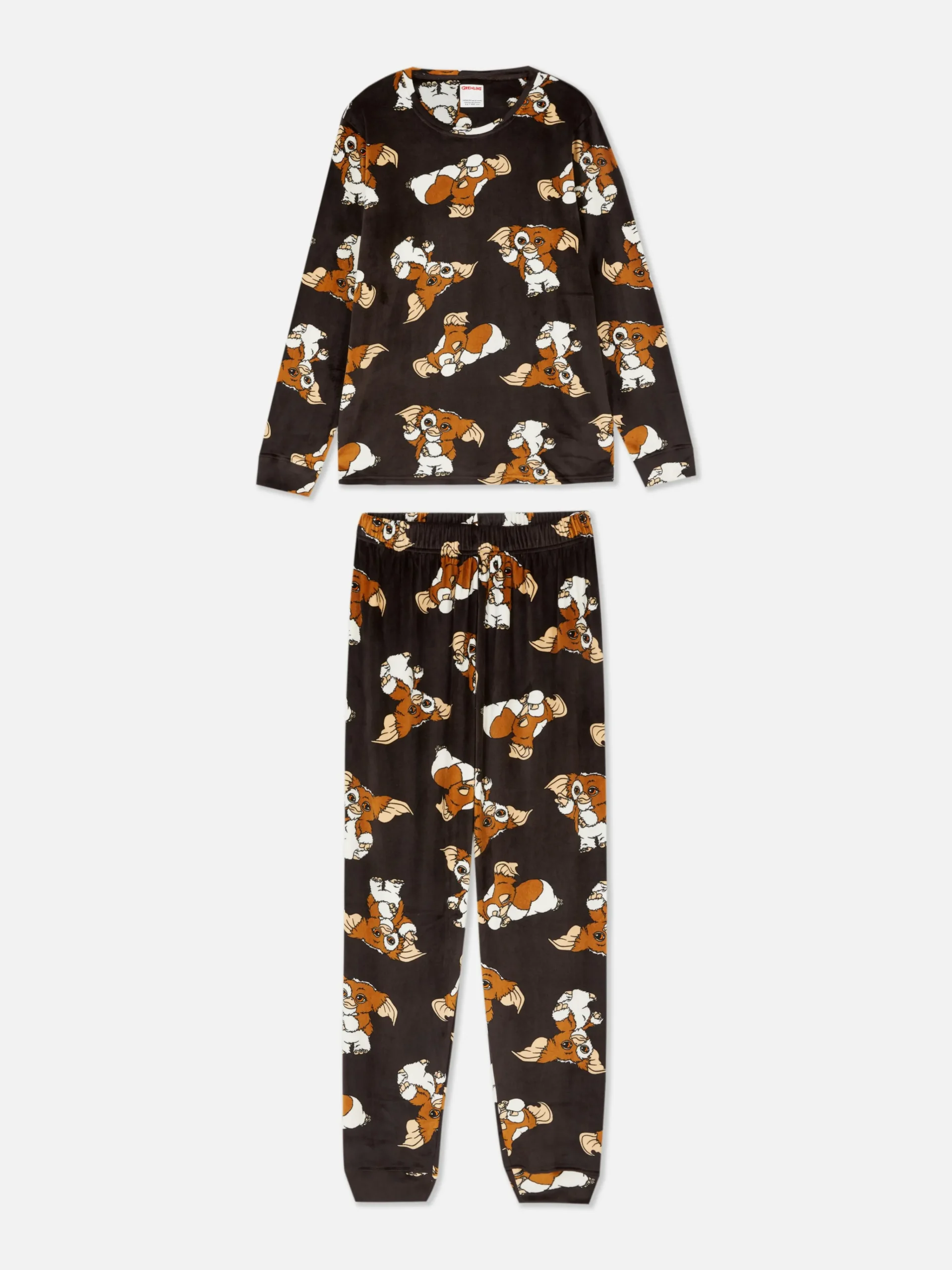 Warner Bros Gremlins Gizmo Fleece Pajamas|Primark
