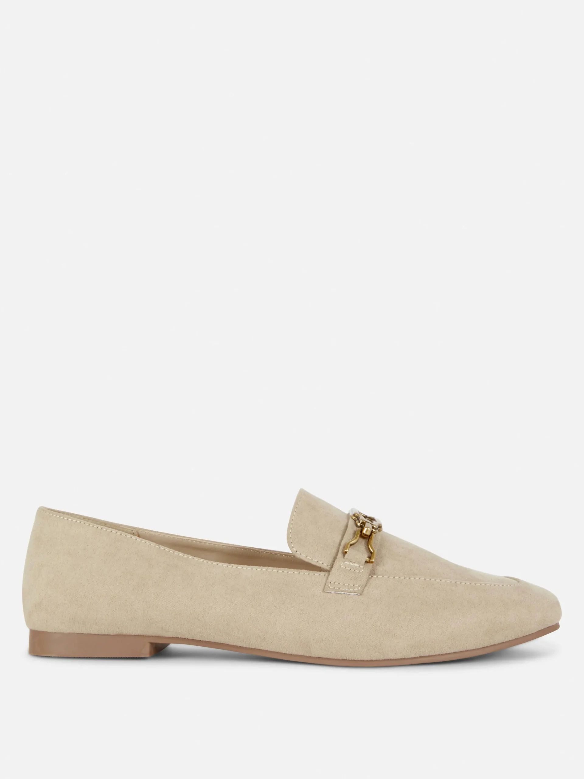 Wide Fit Chain Detail Loafers|Primark New