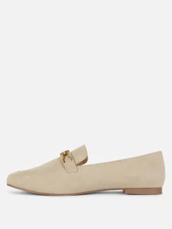 Wide Fit Chain Detail Loafers|Primark New