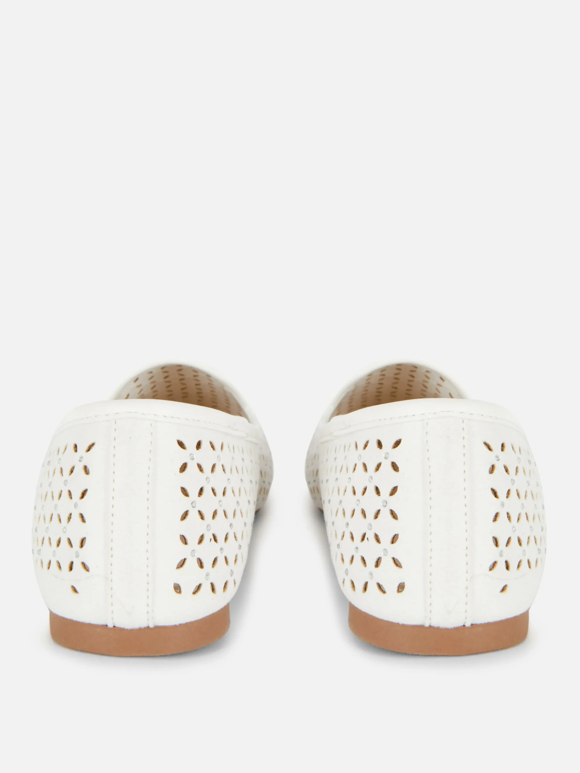 Wide Fit Laser Cut Flats|Primark Online