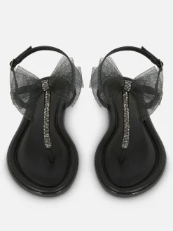 Wide Fit Mesh Bow Sandals|Primark Sale