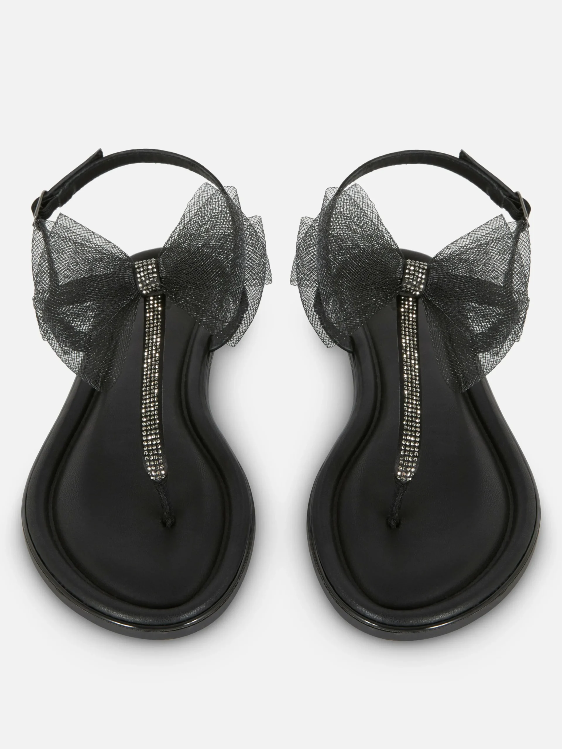 Wide Fit Mesh Bow Sandals|Primark Sale