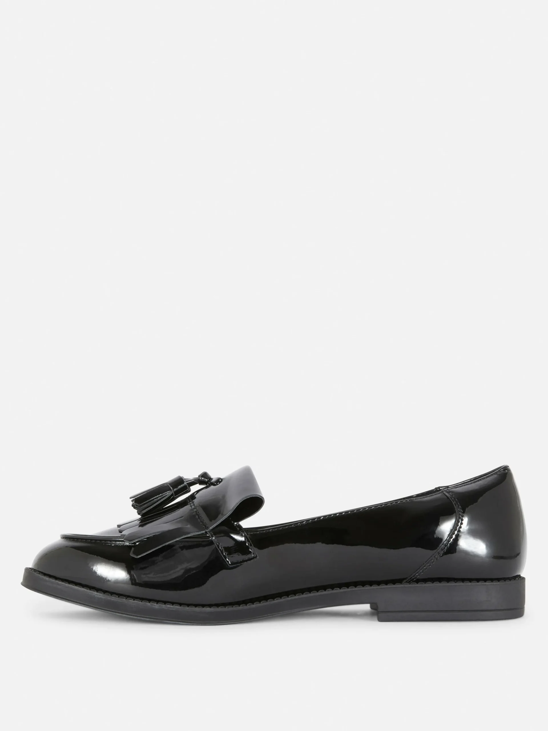 Wide Fit Patent Tassel Loafers|Primark Best