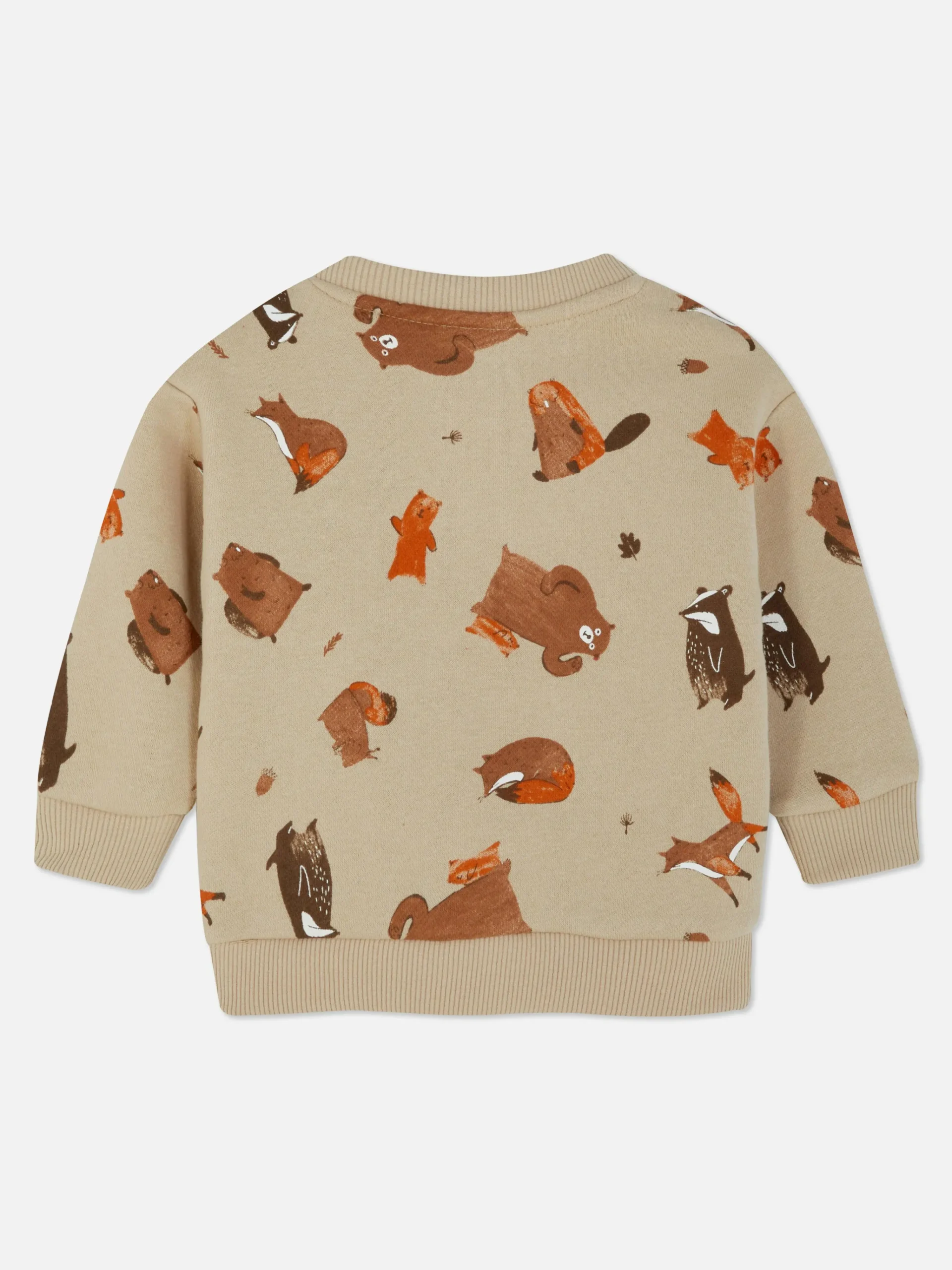 Woodland Animal Crew Sweatshirt|Primark Sale