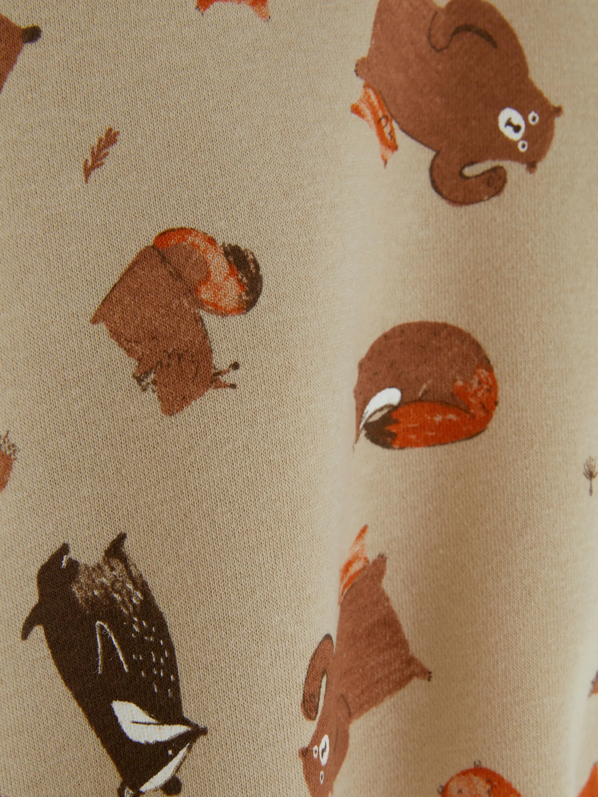 Woodland Animal Crew Sweatshirt|Primark Sale
