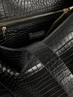 XL Mock Croc Shopper|Primark Outlet