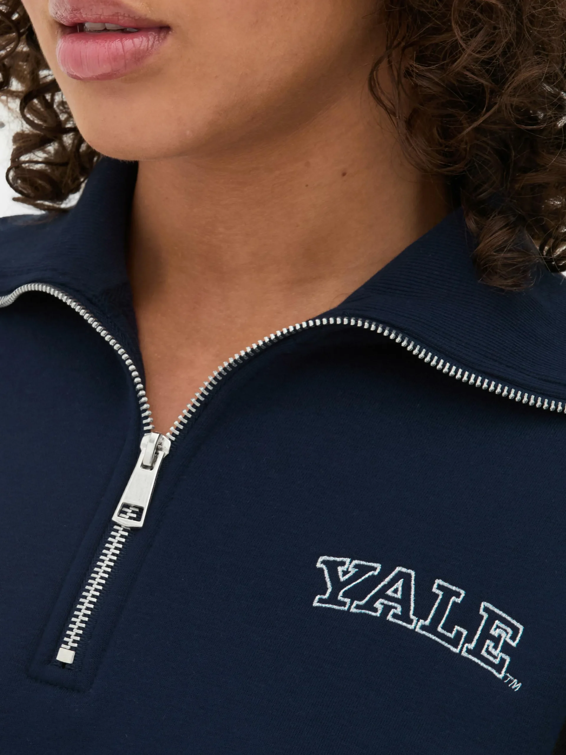 Yale Half-Zip Sweatshirt|Primark Best