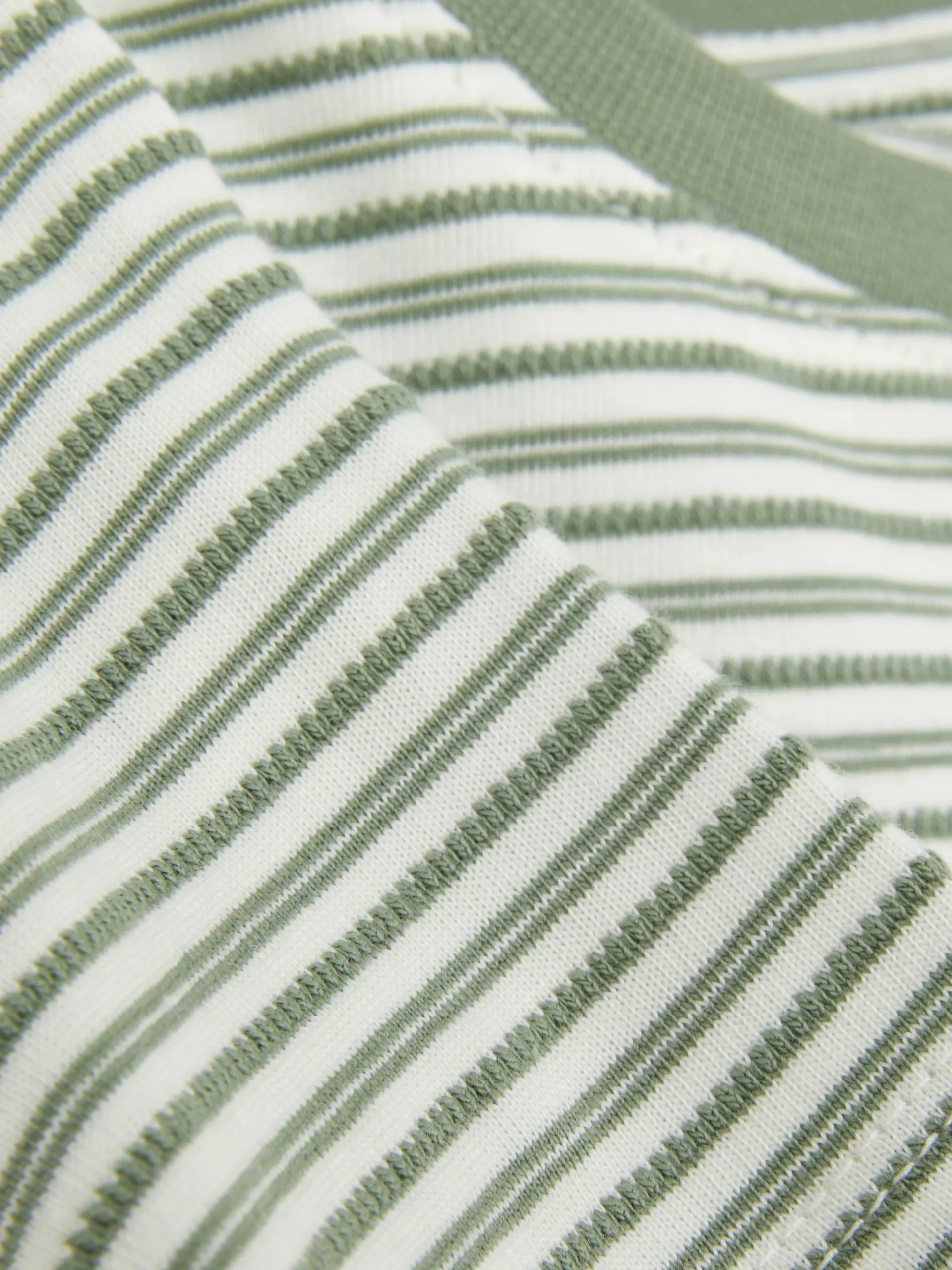 Younger Boy Jacquard Striped T-Shirt|Primark