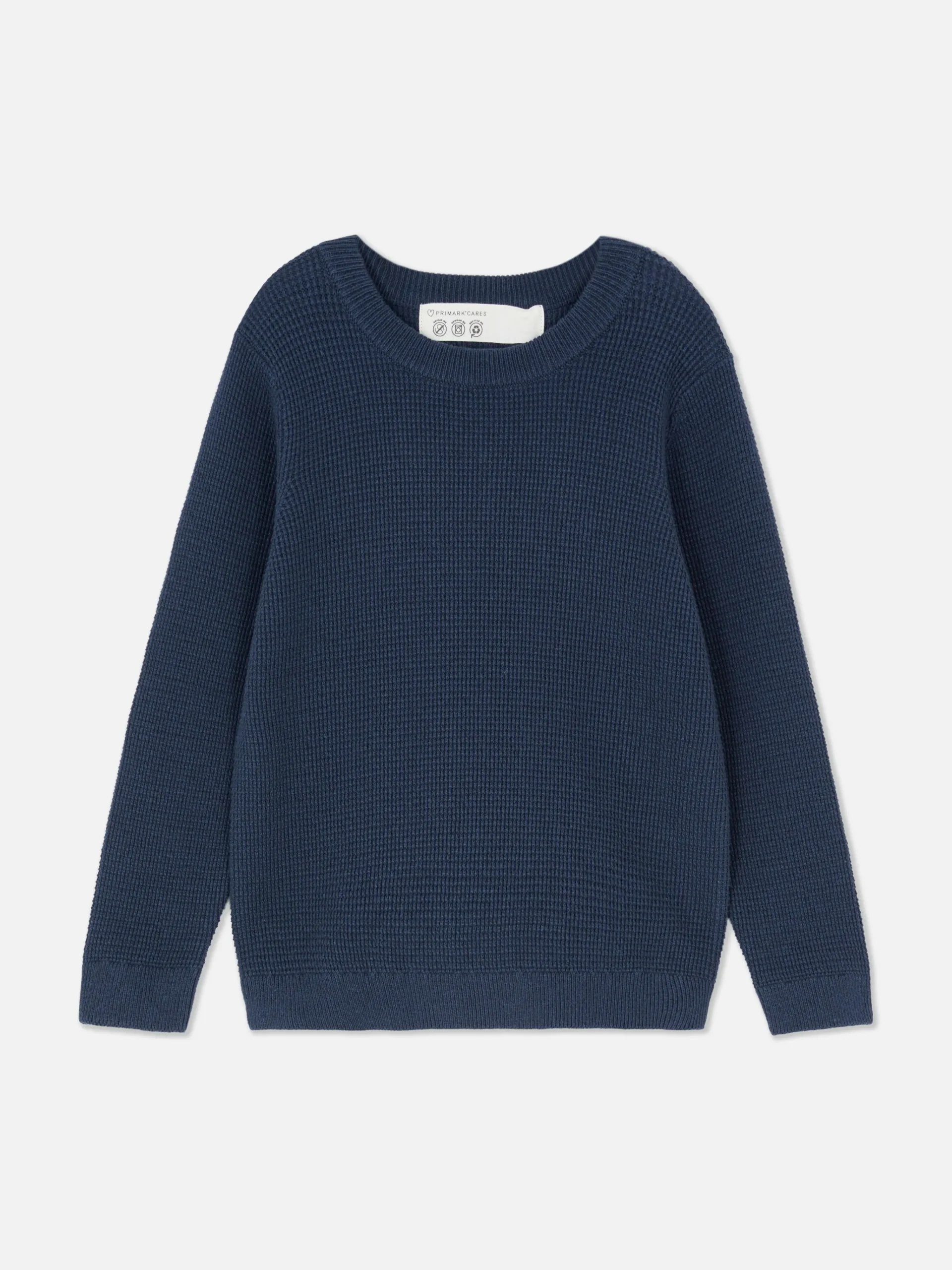 Younger Boy Waffle Knit Sweater|Primark Sale