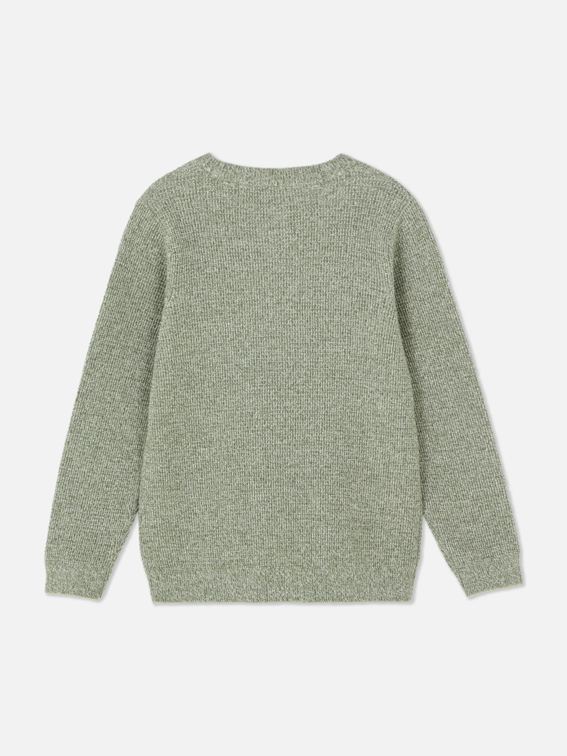 Younger Boy Waffle Knit Sweater|Primark Hot