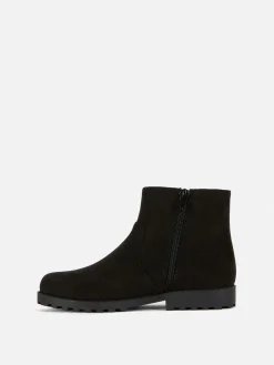 Zip-Up Chelsea Ankle Boots|Primark New