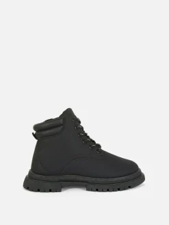 Zip-Up Hiker Boots|Primark Online